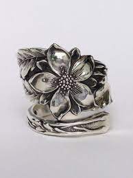 Pin By Andrea Lewis On My Rings Sterling Silver Spoon Ring Spoon Jewelry Sterling Silver Jewelry