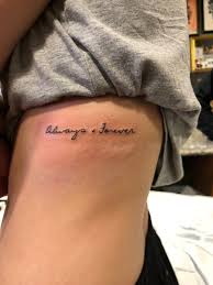50 insanely crazy harry potter tattoos that are truly inspiring. Sash On Twitter Left Side Is My Lola S Handwriting Always Forever Kasi I Know She Loves Me Unconditionally And Right Side Is My Lolo S Handwriting Mahal Kasi That S What He Calls