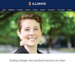 NPRE's Katy Huff appointed as Principal Deputy Assistant Secretary for  Nuclear Energy (NE2) in the U.S. Department of Energy:  https://news.illinois.edu/view/6367/1199806555 DOE release:  https://www.energy.gov/articles/doe-welcomes-new-biden-harris ...