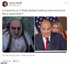 We regularly add new gif animations about and. Rudy Giuliani Press Conference Inspires A Wave Of Hilarious Memes Daily Mail Online