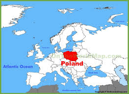 Warszawa, mazowieckie, poland, europe geographical coordinates: Poland Location On The Europe Map