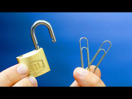 Keep feeding it through until the end of the paper clip comes back out the front where you can reach it. How To Pick A Lock With Hairpins Litetube