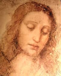 Study for St. Anne (c.1501; Italy) by Leonardo da Vinci