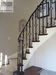 While design styles ebb and flow, the timelessness and character exuded by metal. Wrought Iron Railing Custom And Pre Designed Anderson Ironworks