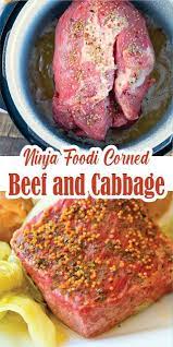 Ninja Foodi Corned Beef And Cabbage Beefandcabbage Beefrecipes In 2020 Ninja Cooking System Recipes Corned Beef Brisket Corned Beef Recipes