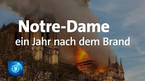 De notre dame kathedraal is het historisch hart van parijs. Jahrestag Brand Von Notre Dame In Paris Youtube