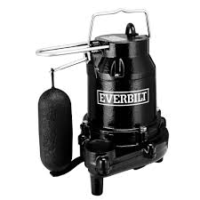 Everbilt 1 2 Hp Cast Iron Sump Pump Hds50 Sump Pump Submersible Sump Pump Sump