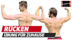 Etwas einfacher aber ebenso effektiv ist das training, wenn du dich normal auf die hantelbank legst. Bodyweight Training Rucken Zuhause Trainieren Youtube