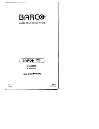 Watch full episodes, get behind the scenes, meet the cast, and much more. Barco Data 701s Owner S Manual Manualzz