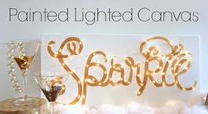 Are you excited for the new star wars movie to come out? Diy Painted Lighted Canvas How To Make Tip Junkie