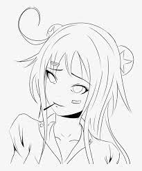 Maybe you would like to learn more about one of these? By Chuloc On Deviantart Cute Anime Line Art Png Image Transparent Png Free Download On Seekpng