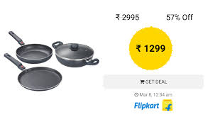 Prestige Omega Festival Pack Induction Bottom Cookware Set Aluminium 3 Piece Cookware Set Festival Pack The Prestige