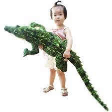 Amazon Com Jesonn Realistic Soft Plush Animals Stuffed Toys Crocodile For Kids Pillow And Gifts 43 3 Inches Or 110cm 1p Soft Plush Kids Pillows Plush Animals