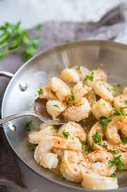 You Are Going To Leave This Garlic Shrimp Recipe Pair It With Pasta And Crusty Bread For A Simple Elegant Me Garlic Shrimp How To Cook Shrimp Stuffed Peppers
