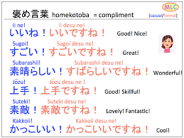 Therefore, it marks the word that the subject or. Compliment Mlc Japanese Language School In Tokyo