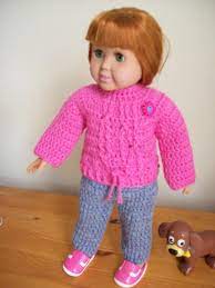 Visit chellywood.com for free printable sewing patterns for making doll clothes to fit dolls of many shapes and all different sizes. Paid And Free Crochet Patterns For 18 Inch Dolls Like The American Girl Doll