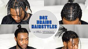 Check spelling or type a new query. Styling Box Braids Full Tutorial Hairstyles For Black Men Youtube