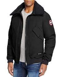 Canada Goose Bromley Aviator Shearling Collar Down Jacket Men Bloomingdale S Shearling Collar Mens Jackets Jackets
