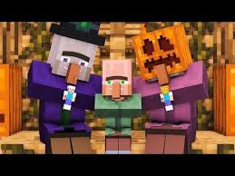 Villager Witch Life Full Animation Alien Being Minecraft Animation Youtube Minecraft Art Monster School Minecraft