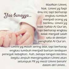 Yaa Bunayya Hafalan Agama Quran