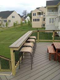 50 Awesome Deck Railing Ideas For Your Home Deckrailing Deckrailingideas Homedecor Deck Railing Design Patio Design Patio Railing
