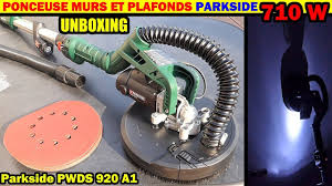 Ponceuse Murs Et Plafonds Parkside Scheppach Lidl Pwds 920 A1 Girafe Deballage Unboxing Youtube