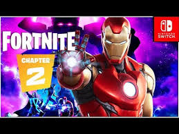 Fortnite we unlocked gold iron man! Fortnite Chapter 2 Tony Stark Iron Man Gameplay Challenges Nintendo Switch Nexus War Youtube