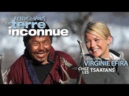 Et à cette occasion, il lui a fait une drôle de. Rendez Vous En Terre Inconnue Virginie Efira Chez Les Tasaatans Youtube
