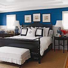 A room with a tropical design, which can feature wicker, rattan and dark teak woods, can help. 5 Rooms To Create With Navy Blue Walls