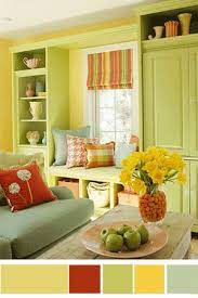 Interior Color Schemes Yellow Green Spring Decorating Interior Color Schemes Yellow Living Room Green Interior Decor