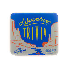Every time you play fto's daily trivia game, a piece of plastic is removed from the ocean. Adventure Trivia Set By Gentlemen S Hardware Restoration Yard