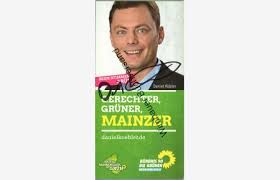 Original Autogramm Daniel Köbler Bündnis 90 Die Grünen Vorsitzender  Landtagsfra…