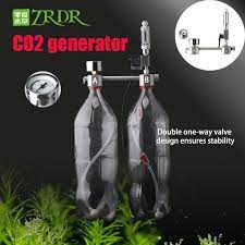 Zrdr Aquarium Diy Co2 Generator System Kit Co2 Generator Bubble Counter Diffuser With Solenoid Valve For Aquatic Pl Aquatic Plants Plant Growth Diy Aquarium