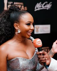 Boity thulo\'s content is protected !! Boity Thulo Dared To Wear This Stunning Silver Look On The Saftas13 Red Carpet Bn Style