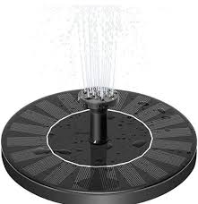 It is free standing in its design and construction. China Solar Powered Fountain Pump China Solar Energy Fountain Outdoor Pumps Water Fountain