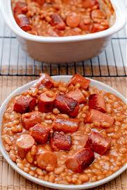Beanie weenies easy baked beans, baked bean recipes, hot dog recipes, . Classic Frank And Bean Casserole Pams Daily Dish