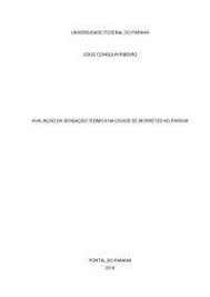 A sensação de calor está intimamente ligada ao grau de umidade do ar. Avaliacao Da Sensacao Termica Na Cidade De Morretes No Parana Docsity