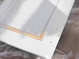 Examine the cuts to make sure the corners match the mitered corners on the molding. Streamlined Kitchen Cabinet Makeover Hgtv