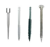 HDG Helical Piles Solar Energy System Ground Screw Anchors Ground Screw Pile