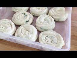 葱油饼生坯教程来了 放在冰箱里 用来做早餐 省时又省力 youtube asian breakfast taiwanese food pancakes and waffles