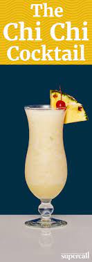 Chi Chi Recipe Smoothie Drinks Yummy Drinks Cocktails