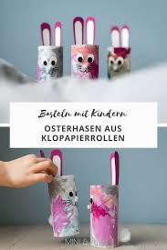 Kleine Osterbastelei Osterhasen Basteln Mit Kindern Mini Stil Osterhasen Basteln Kinder Osterhasen Basteln Klopapierrollen Basteln Ostern