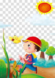 Polish your personal project or design with these sunny day transparent png images, make it even more personalized and more attractive. Boy Walking Under Sunny Day Child Student Illustration Children Go To School Transparent Backgro School Illustration Teachers Illustration Cartoon School Bus