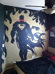 I've been trying to ignore his requests thinking he would just forget. Superman Bedroom Wall Decals
