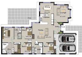 It consists of four bedrooms and three toilet and baths. Small 4 Bedroom House Plans Simple House Plan With 4 Bedrooms 4 Split Level House Plans Four Bedroom House Plans Building Plans House