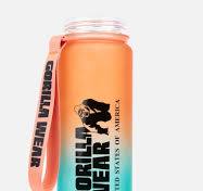 Gradient Water Bottle 1000ML - Green/Orange
