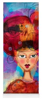 Sprouting flowers of love Yoga Mat