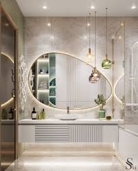 There are many different ideas you can work with when designing or remodeling your bathroom. Apartment In The Clubhouse Bathroom Design Decor Bathroom Interior Bathroom Interior Design