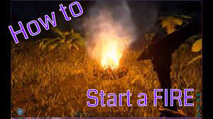 Use your club to knock the dinosaur unconscious in ark: Ark How To Start A Fire Youtube