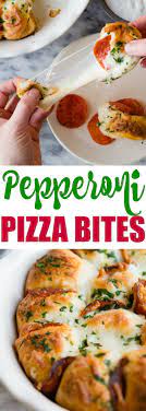 Pepperoni Pizza Bites Culinary Hill Recipe Pizza Bites Pepperoni Pizza Bites Recipes
